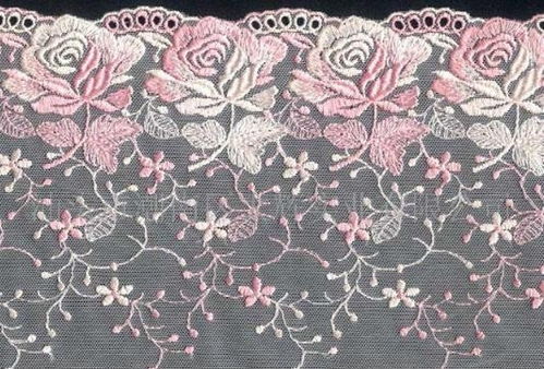 刺绣花边工艺